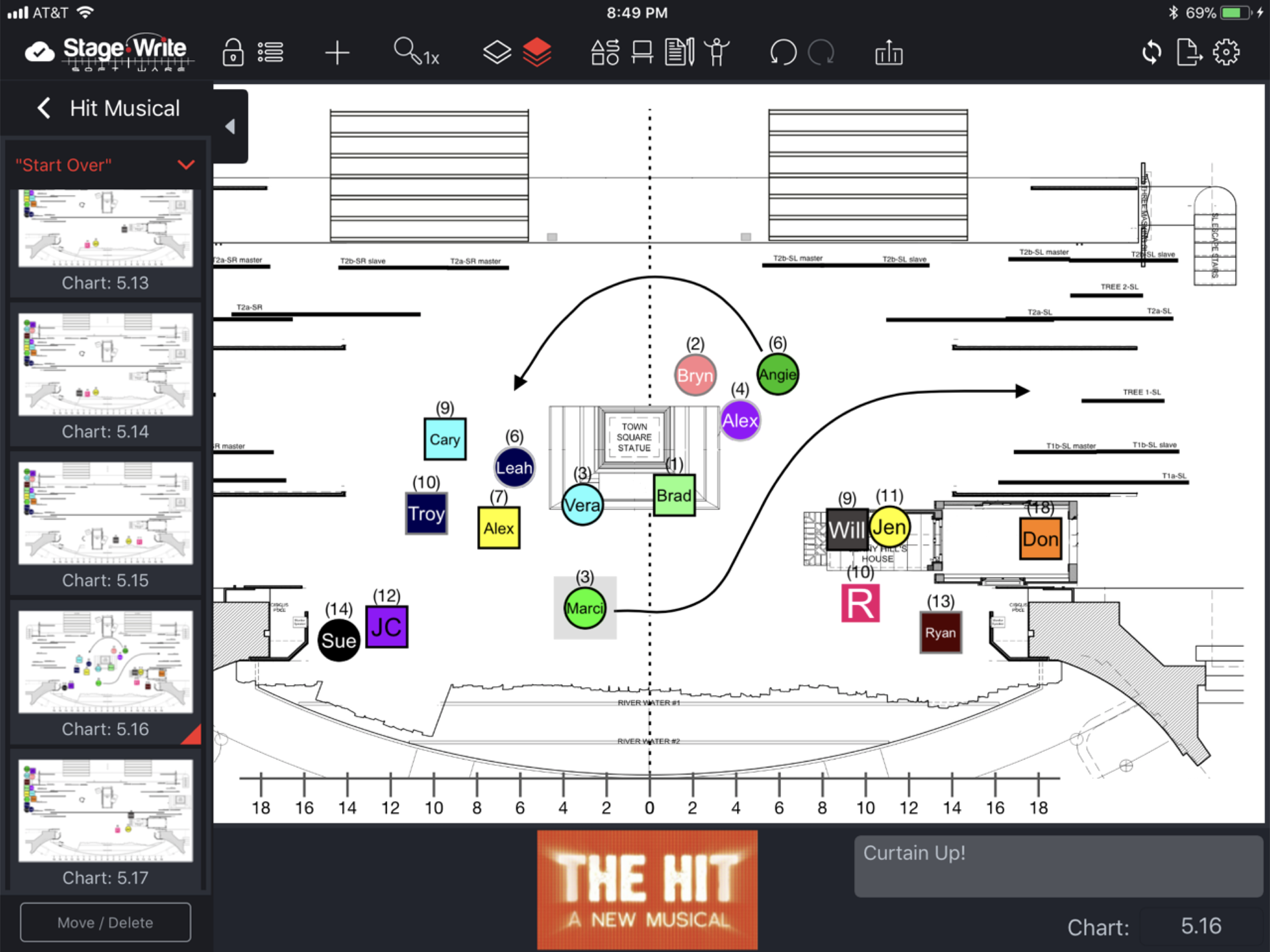 screenshot of Stage Write